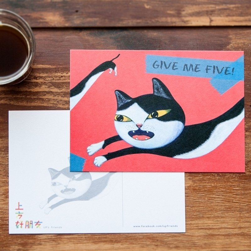 接猫系列_GIVE ME FIVE!
