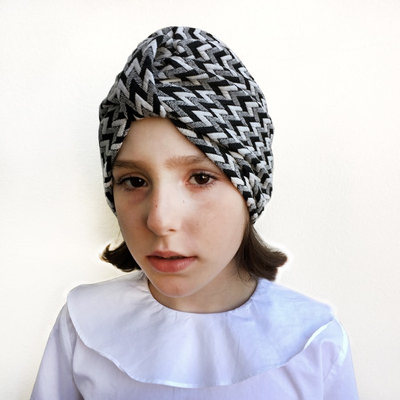 Herringbone Turban (Size: 1-3岁)