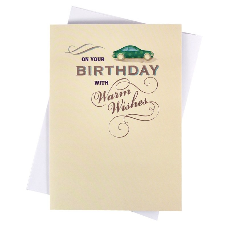 献上最温暖的祝福【Hallmark-卡片 生日祝福】