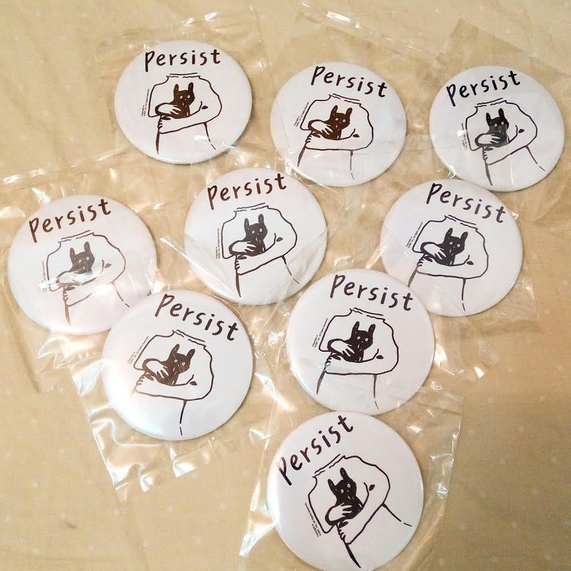persist 黑猫 磁铁 磁石 magnet 7.5cm 可贴冰箱 柜子