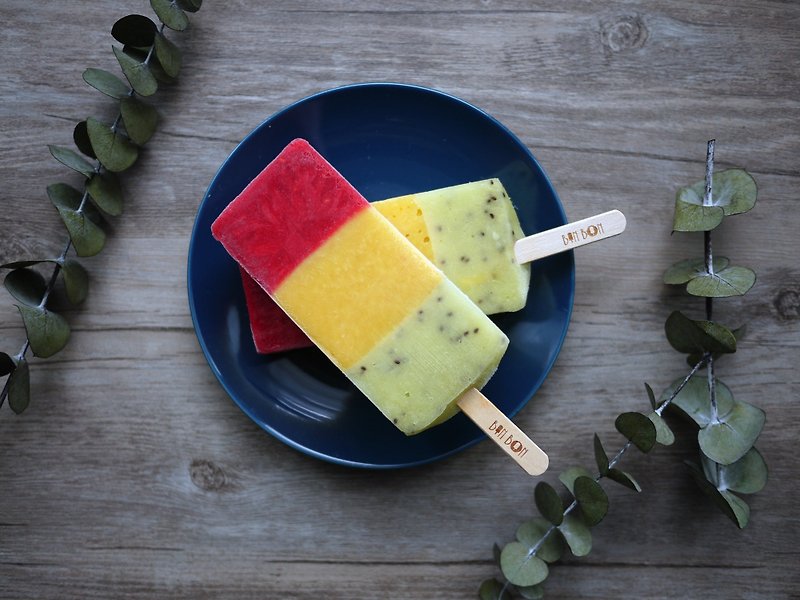精选10支B鲜果冰棒套餐 - 冰淇淋/冰棒 - 新鲜食材 红色