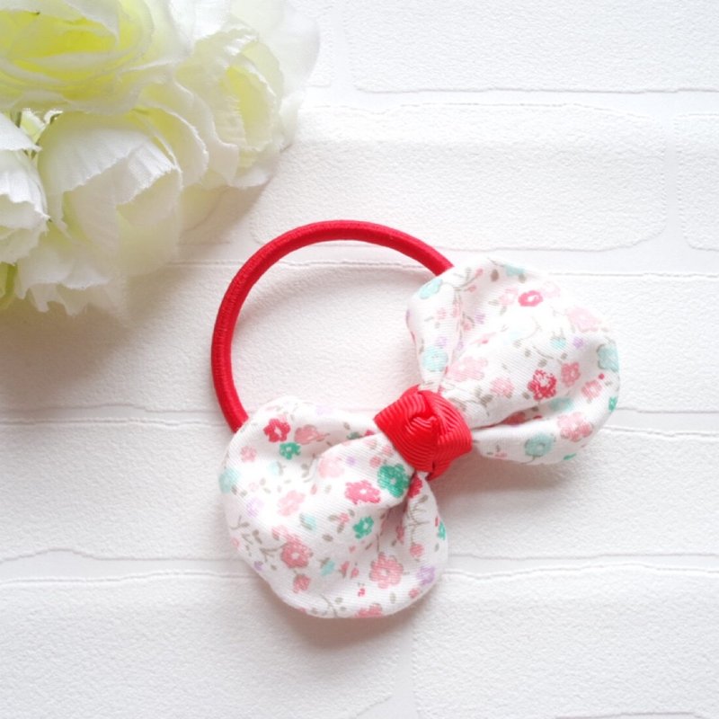 布料手造 蝴蝶结发圈橡筋 hairbow