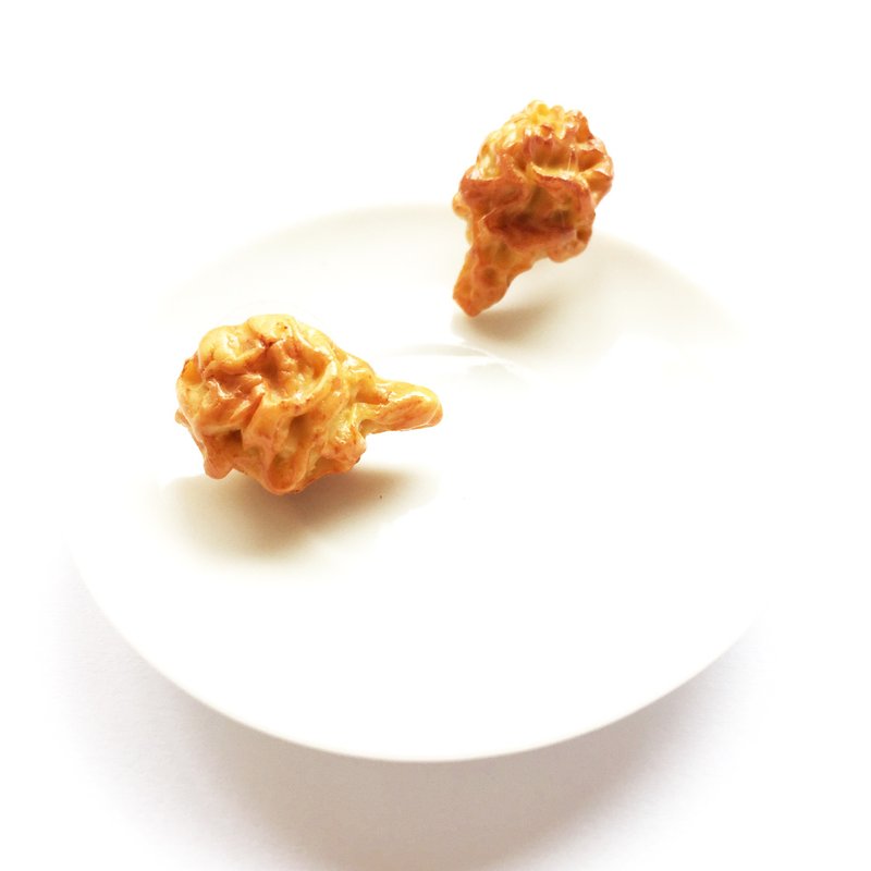 Earrings fried chicken
