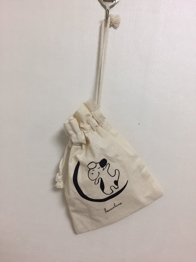 i love moon mini pouch