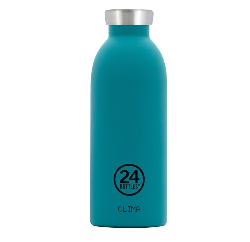 意大利24Bottles【CLIMA冷热保温系列】海湾之蓝 - 500ml不锈钢瓶