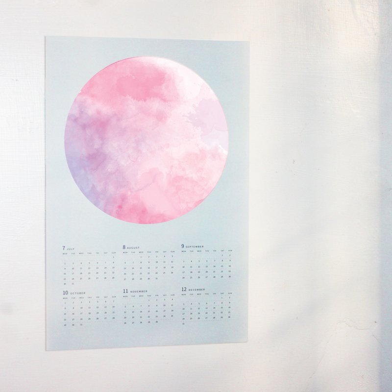 2019 星球/月球年历海报 (限量10份)