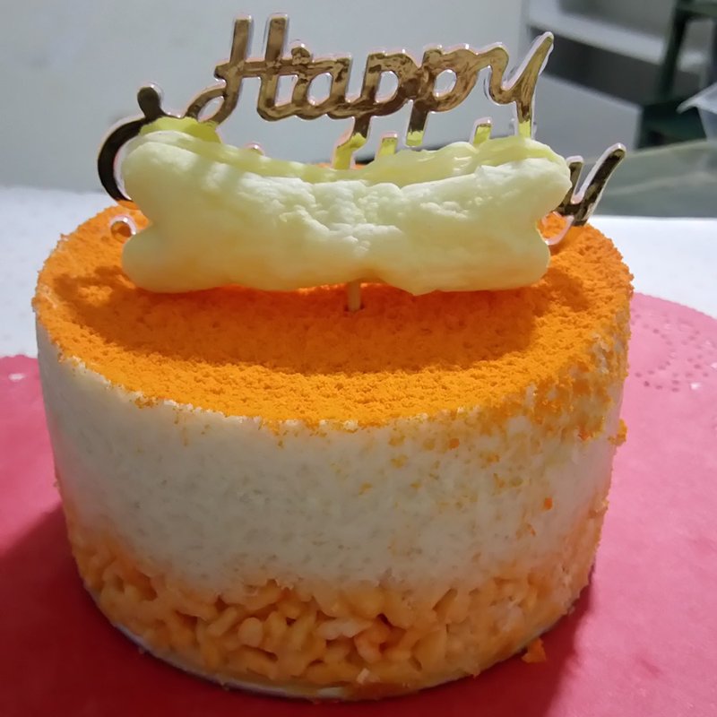 【起司鸡肉】狗狗 Mousse 生日蛋糕-4寸