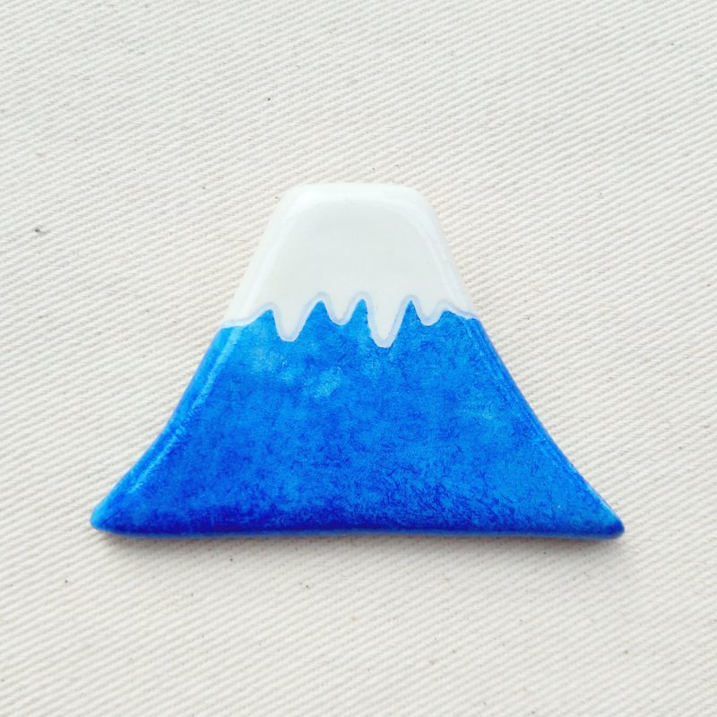 富士山别针/海蓝