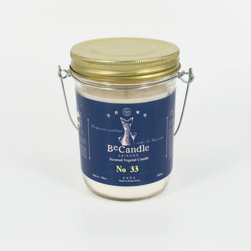 大豆蜡烛 - 茉莉麝香 (JASMINE MUSK )