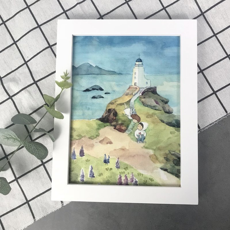 海洋奇遇-木框画