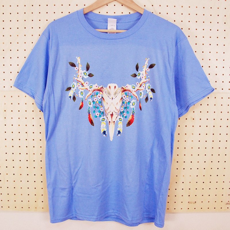新创设计师-T恤:【Specimen】短袖 T-shirt《中性/修身》(卡罗莱纳蓝)-850 Collections