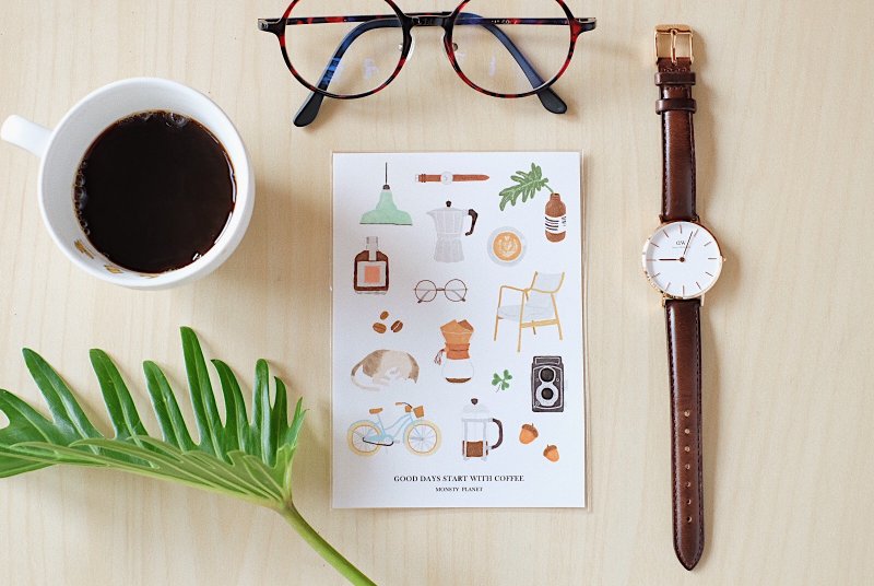 Sticker A6 (COFFEE)