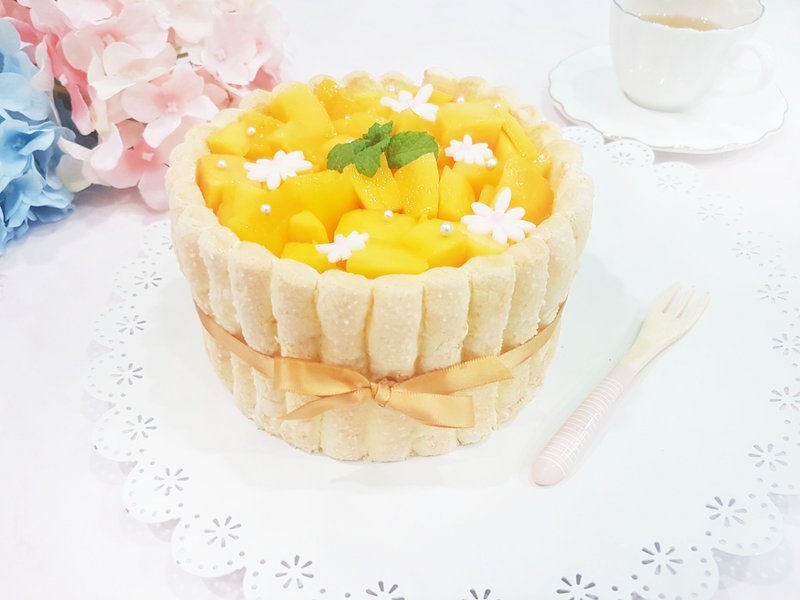 【季节限定】芒果夏洛特蛋糕烘焙体验课