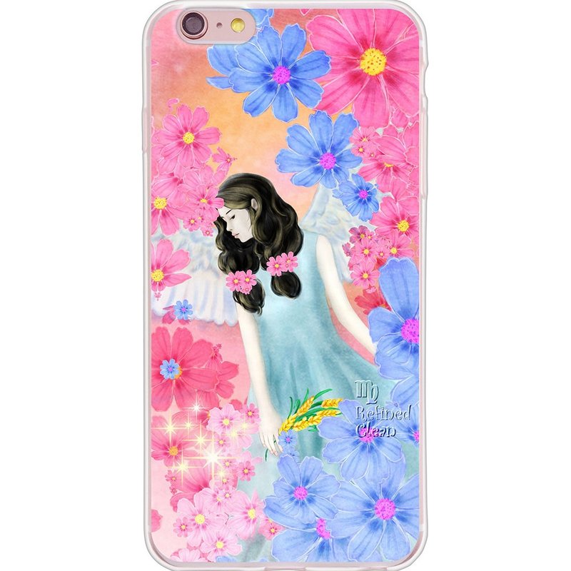 新创系列【星座花语 处女座】-伊黛萱-TPU手机保护壳《iPhone/Samsung/HTC/LG/Sony/小米/OPPO》