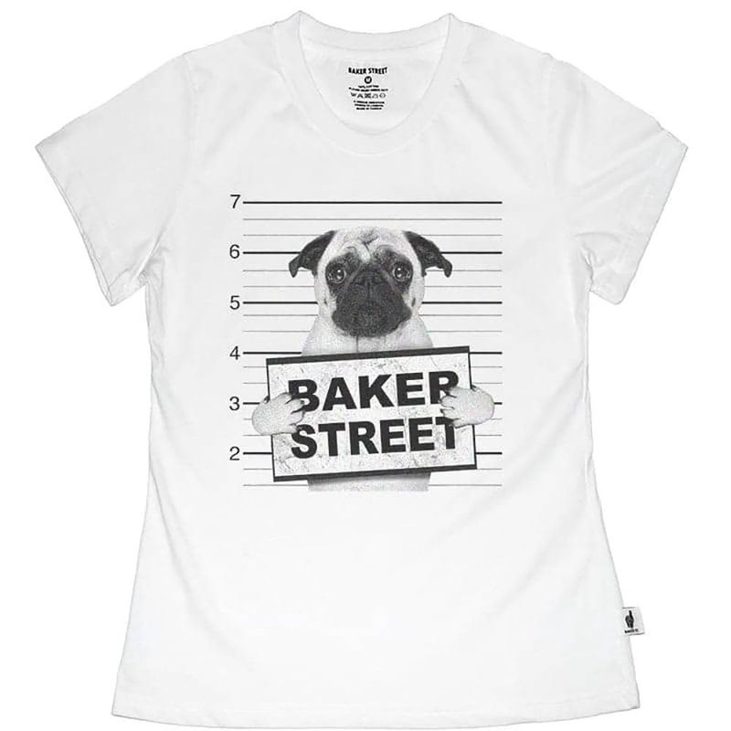 【英国 Baker Street 贝克街】女装 - 纯棉短袖T - 坏狗狗
