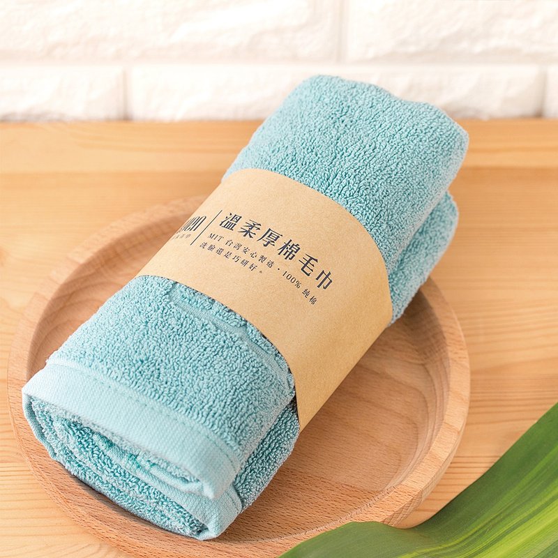 温柔厚棉毛巾 纯棉 清洁 洁颜 沐浴