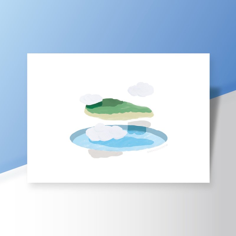 温室幻想 | 漂浮岛 明信片