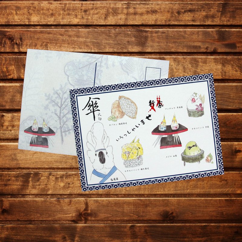 明信片 鸟 D