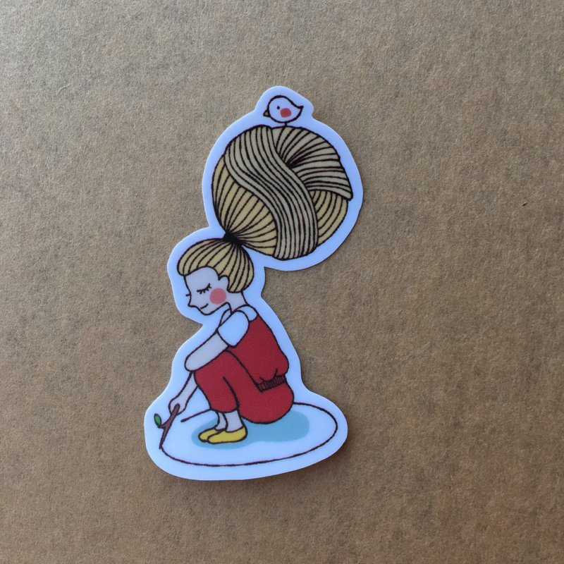蜂巢女孩系列小型防水贴纸 SS0048