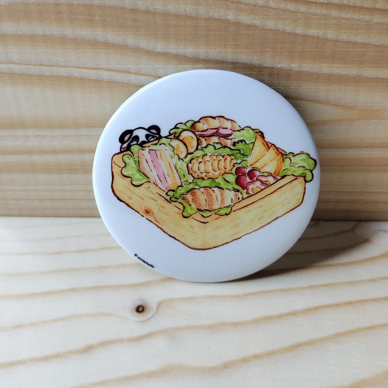 美好的轻食早餐 / 笑喂 Smilehello 插画日志胸章别针
