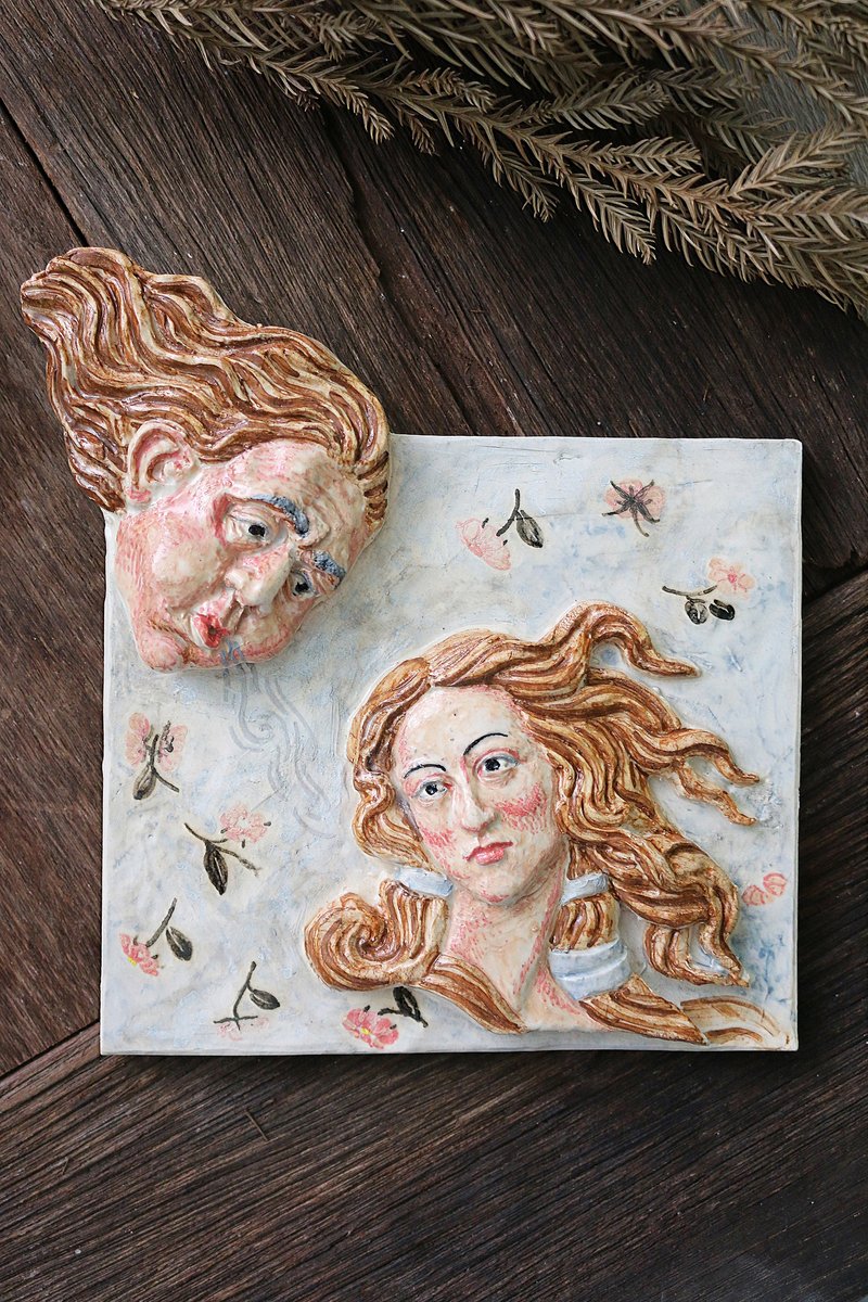 ceramic The birth of Venus