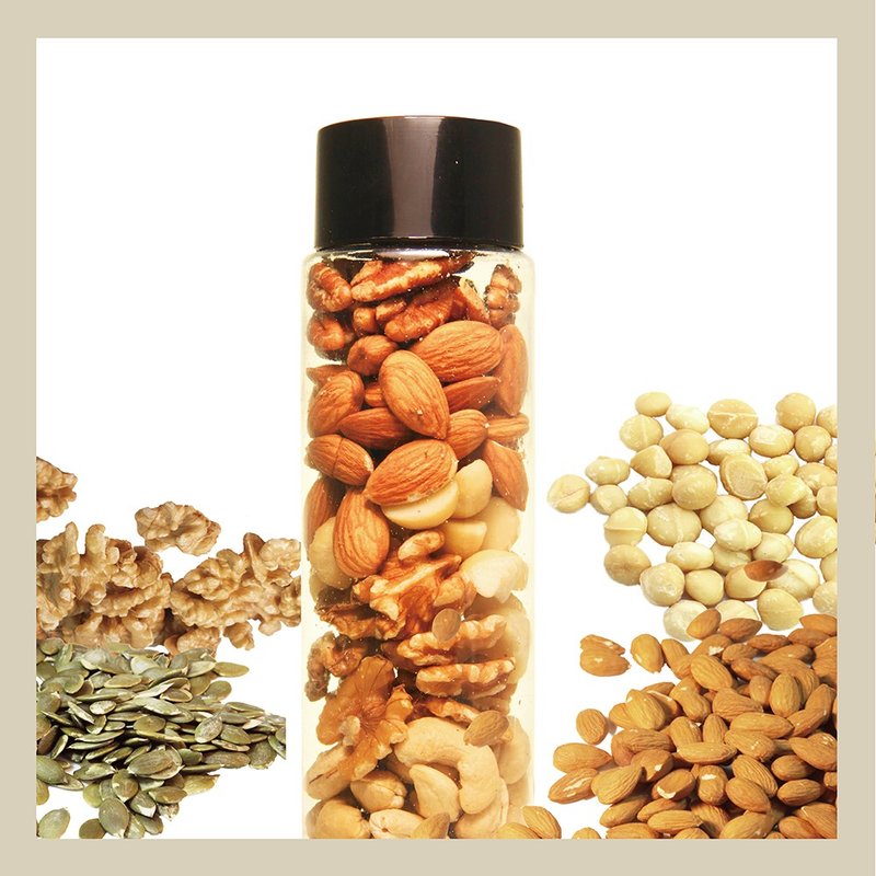 Oh ! Nuts 原味烘焙综合坚果 Nuts Deluxe / 新罐装