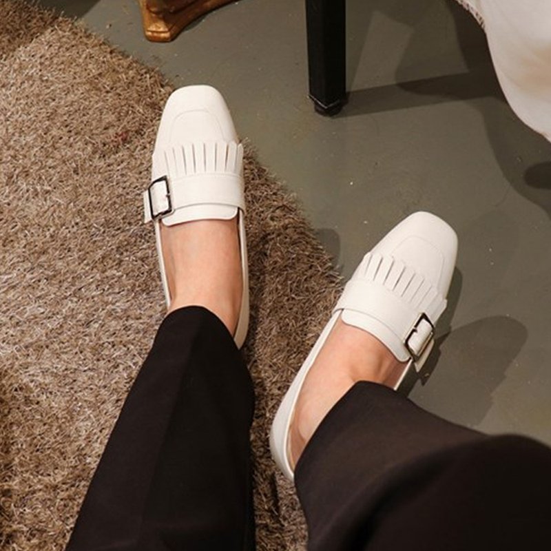 PRE-ORDER – 韩国人手制 MACMOC Alden (WHITE) 牛津鞋