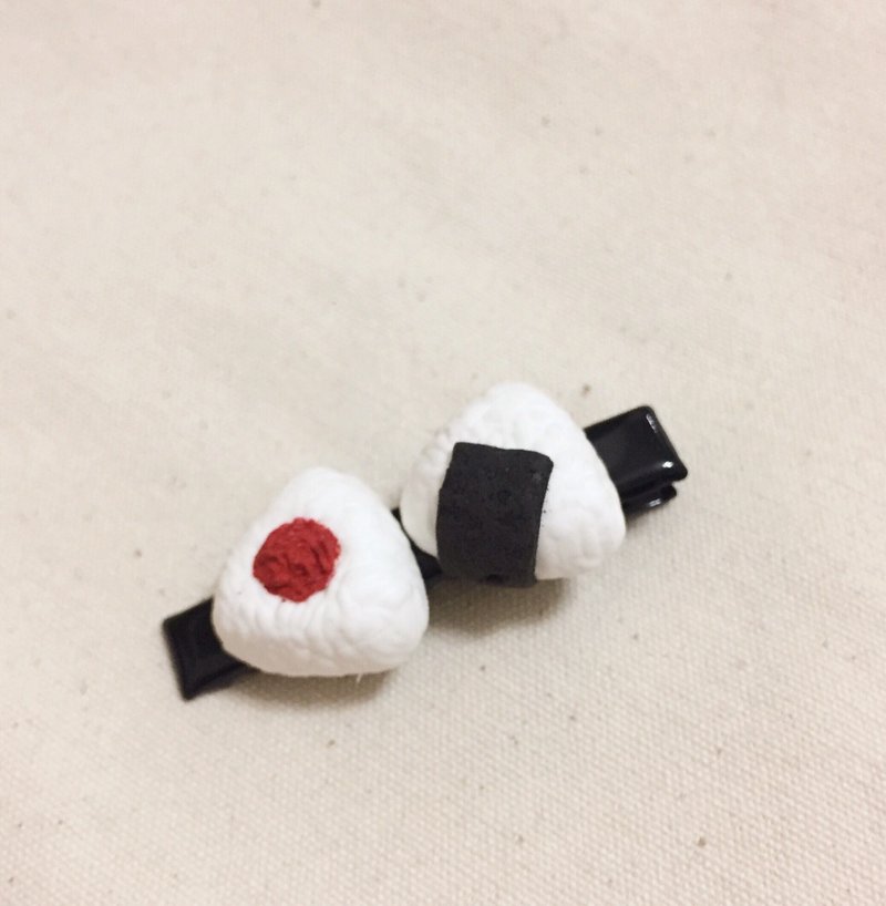 三角饭团发夹((满600随机送神秘小礼物))