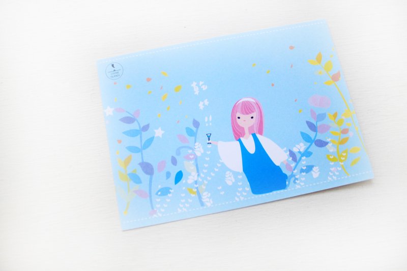 盛夏午茶派对卡片 & 品牌限定插画卡片
