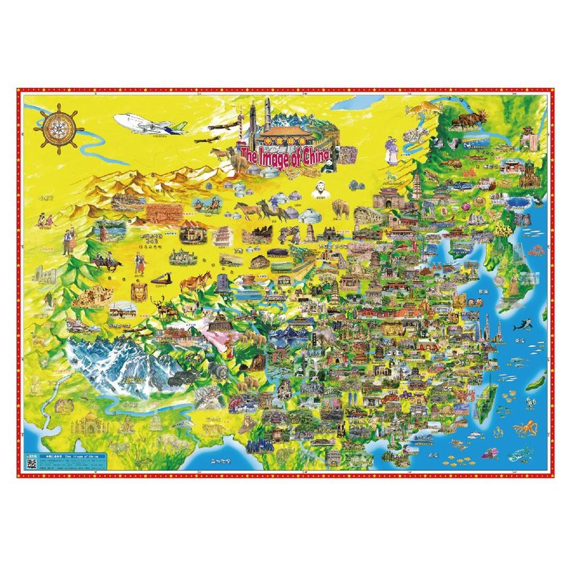 中国印象地图