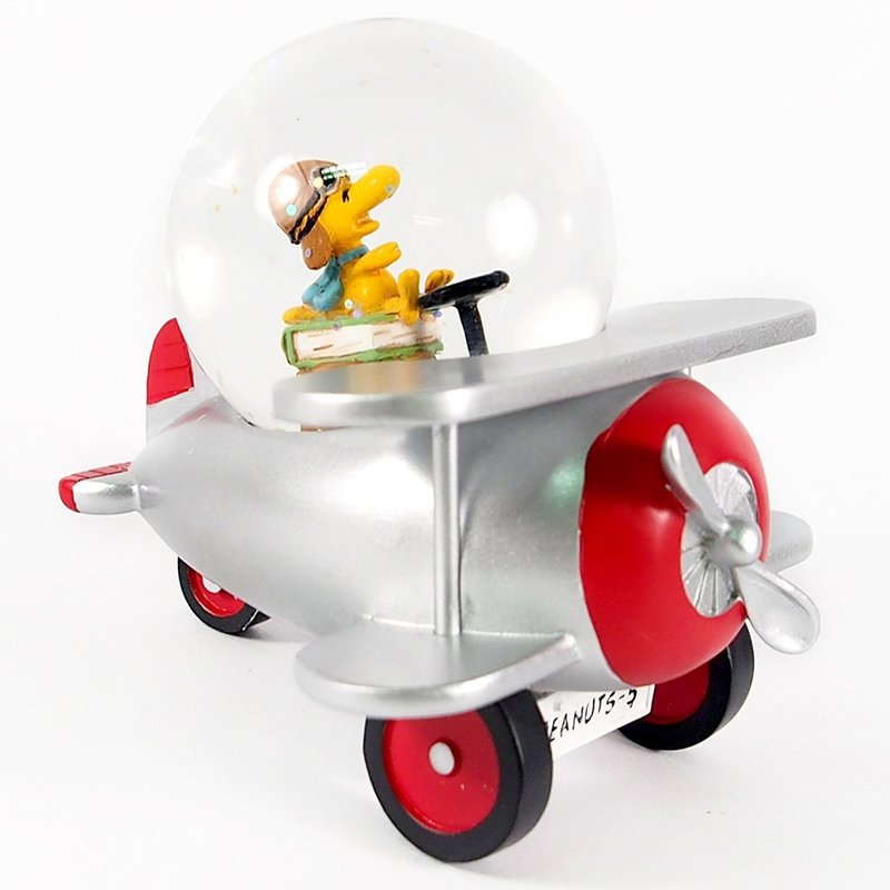 Snoopy手工雕塑/水球-Woodstock车车【Hallmark史奴比 手工雕塑】