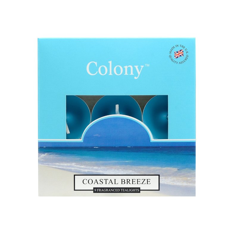 英伦蜡烛 Colony系列 徐徐海风 9入迷你蜡烛