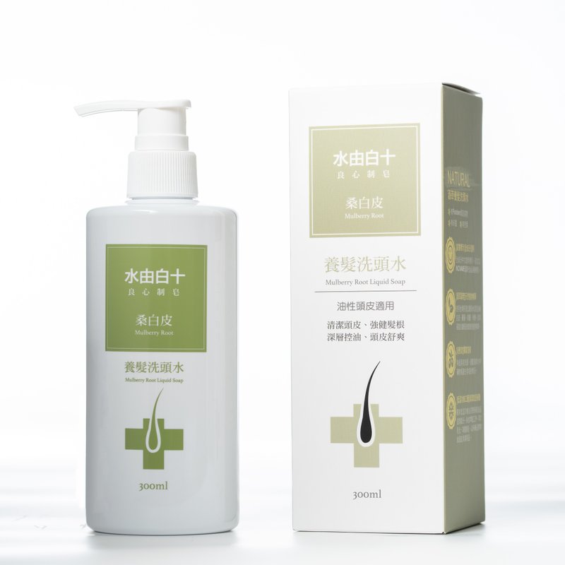 水由白十 桑白皮养发洗头水(油性发质适用)