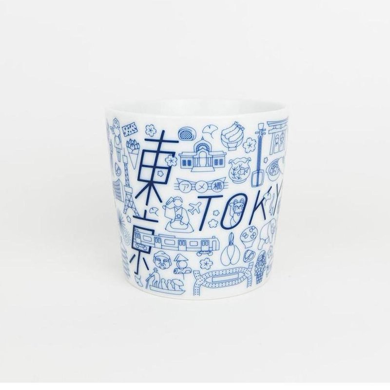 KIHARA TOKYO ICON 四百年纪念瓷杯
