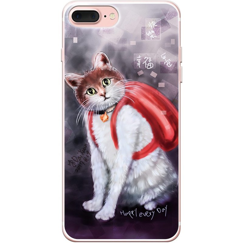 新创系列-【猫脸的岁月 快乐满行囊】-伊黛萱-TPU手机保护壳《iPhone/Samsung/HTC/LG/Sony/小米/OPPO》,AA0AF155