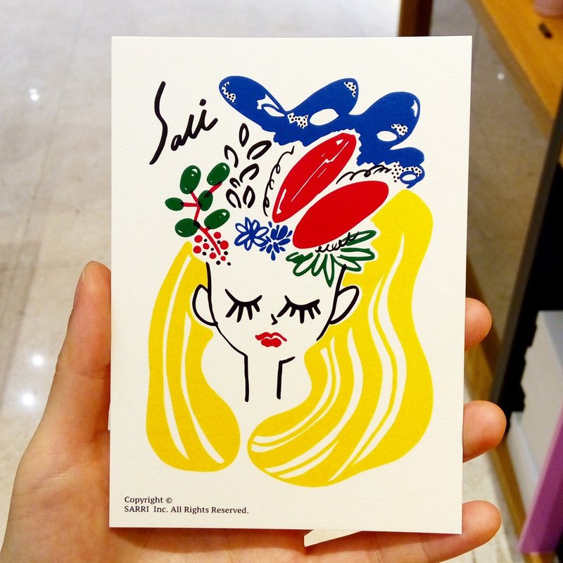 “女儿”明信片 生日卡 设计 着色 插画 绘本 卡片 万用卡 艺术 美术 现代 情人 爱 特别 有趣 怪 特色 怪异 可爱 台湾 黄色 好玩 有趣 抢眼 潮 艺术 亮片 闪 酷炫 不一样 名牌 本土 外国人 送礼 礼物 观光 风格 品味 惊喜 美好 旅途 旅行 快乐 幸福 希望 祝福 心 结婚 求婚 送 限定 独家 情人节 感谢卡 感恩 原创 文创 鼓励 postercard birth