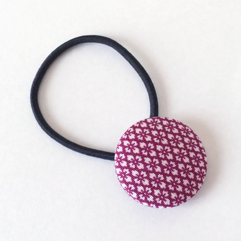 Hair elastic with Japanese Traditional Pattern, Kimono (Small)