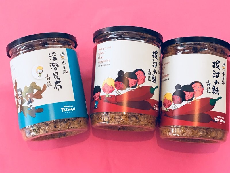 -特惠- 昆布香松x小辣香松 200g