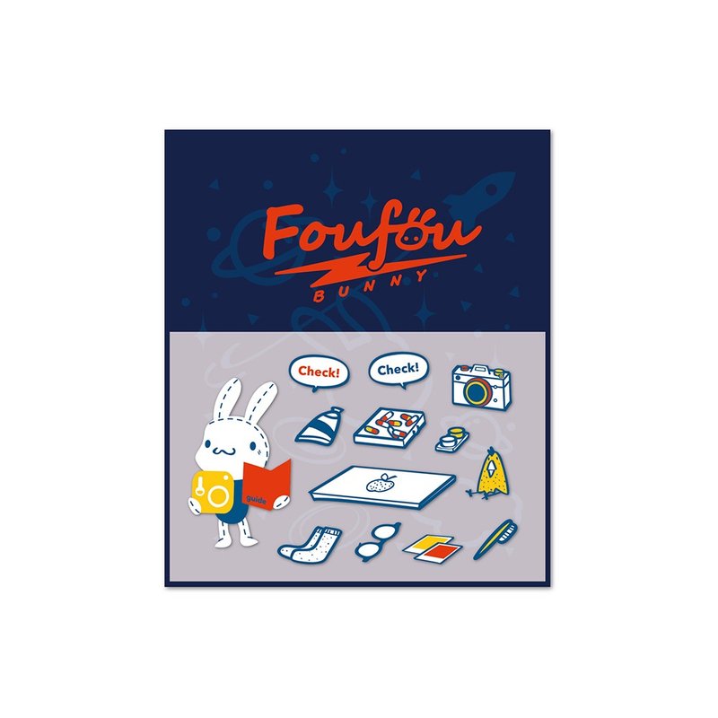 Foufou-干式转印贴纸-旅游