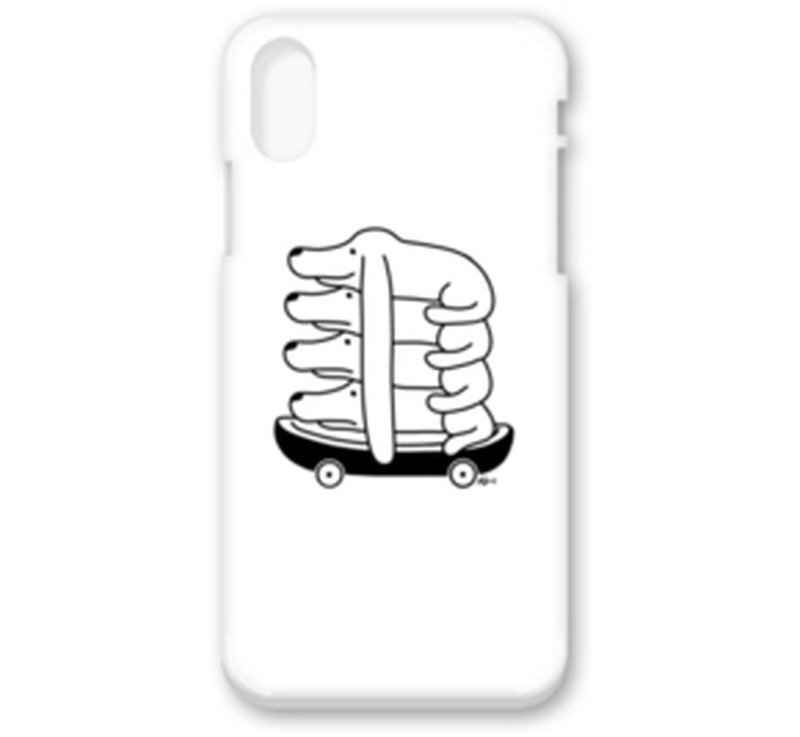 Dog riding dog Animal illustration iPhone iPhone case various