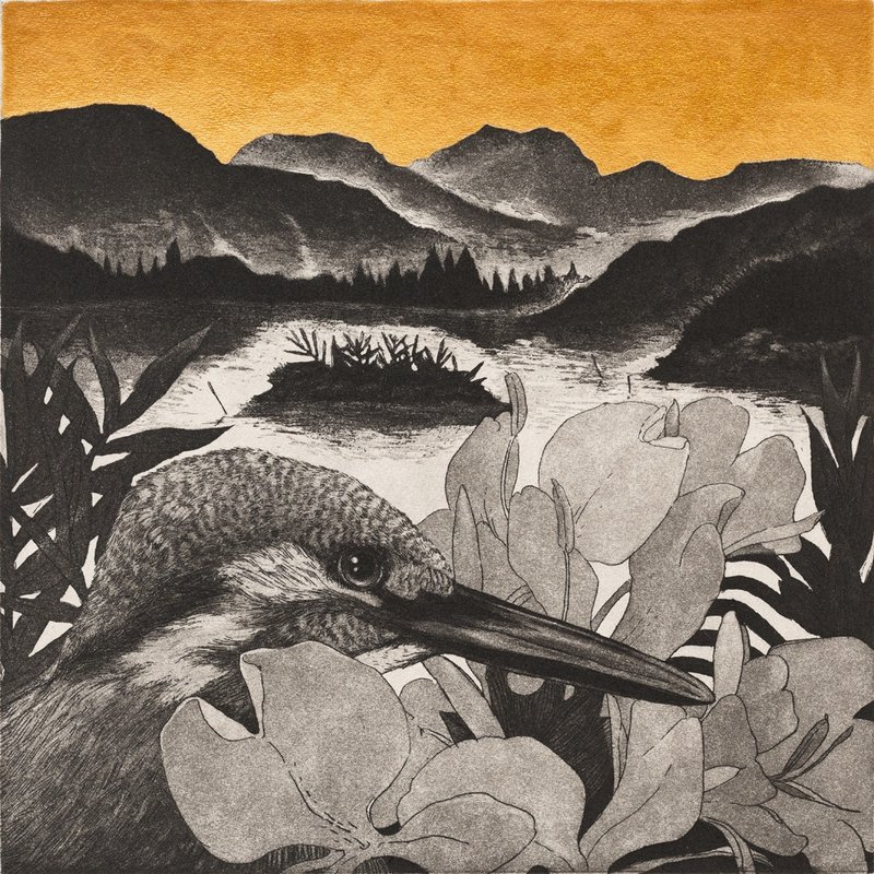 原作版画 -双连埤- 苏钰婷