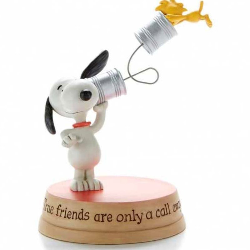 Snoopy手工雕塑-传声筒【Hallmark-Peanuts史奴比 手工雕塑】