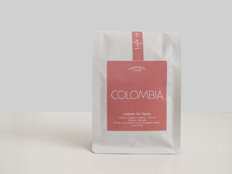 哥伦比亚 日晒 中浅焙 Colombia Tapias 115g