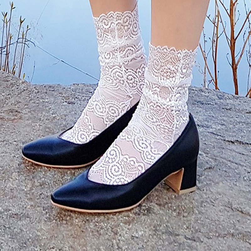 PRE-ORDER – MACMOC 韩国人手制 Kuyo (BLACK) 简约低跟鞋