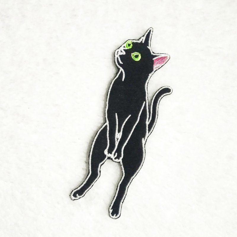 | 陪伴猫陪着你 | 自黏绣布贴 | 产猫DIY