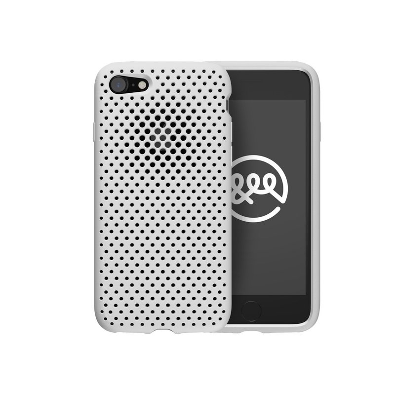 AndMesh iPhone7 / 8日本QQ网点软质防撞保护套 -白4571384954617