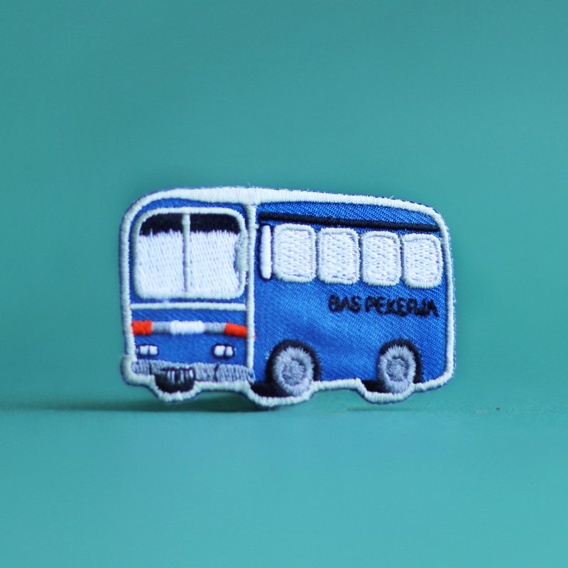 Mini Bus Iron-on Patches