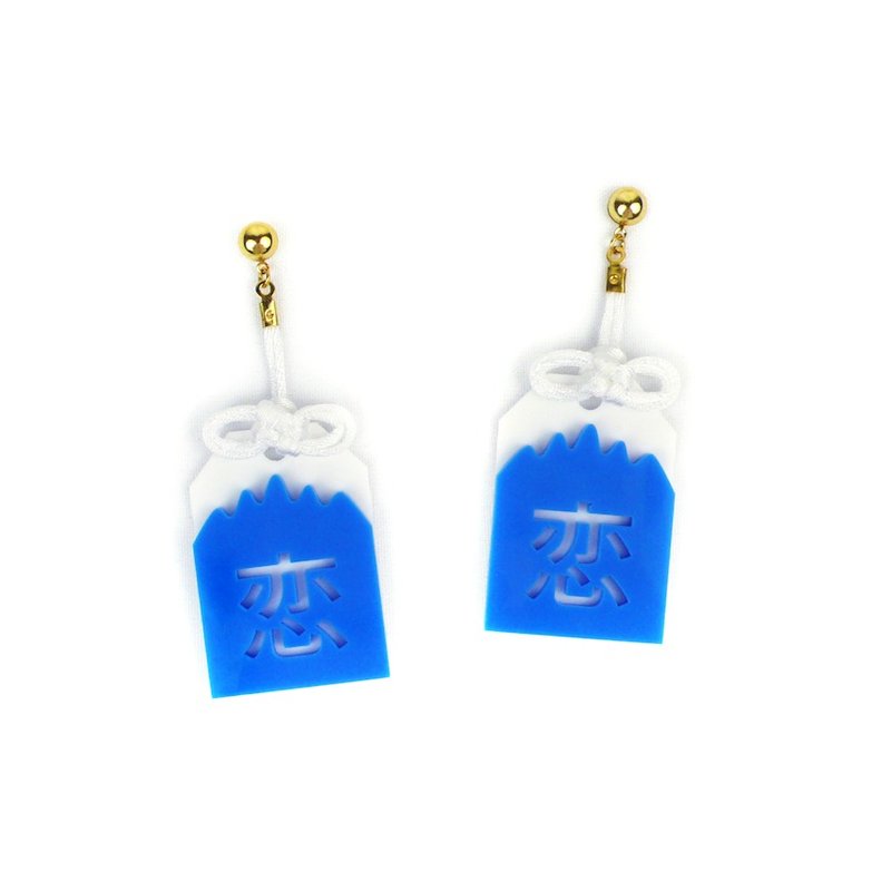 恋爱御守耳环