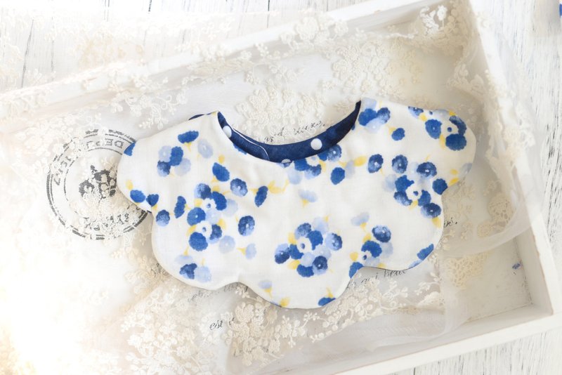 WIND FLORAL BABY BIB
