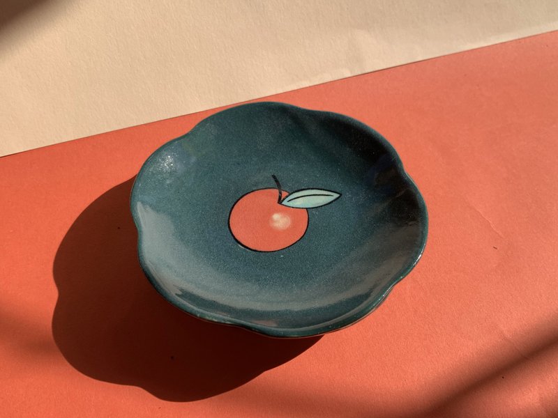 Apple Mini Plates (ring holder) l ceramics l May&Clay Ceramics Studio